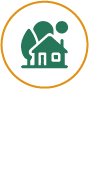 house and trees icon